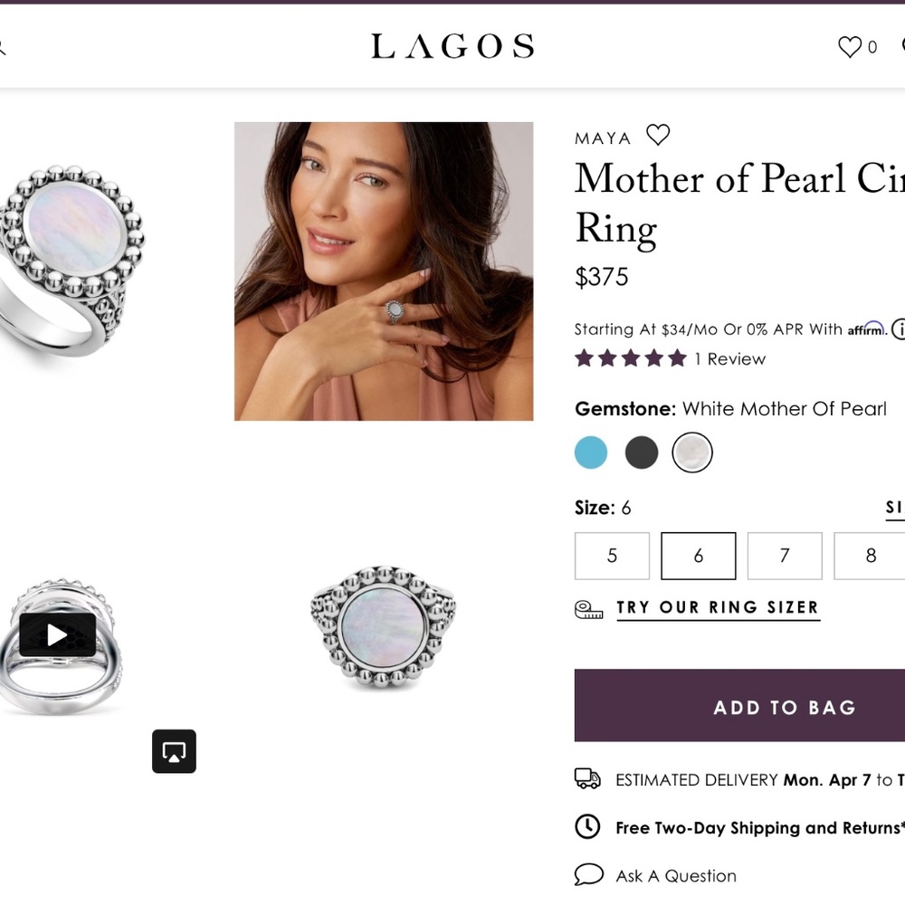 Lagos earrings&ring - Picture 4 of 16